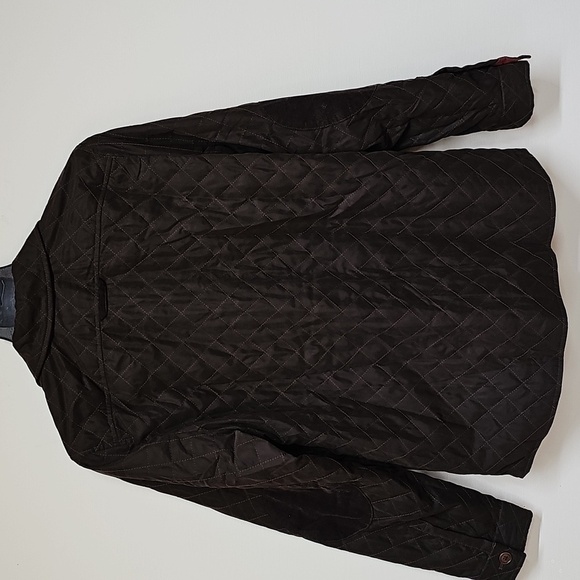 Faconnable Dark Brown Quilted Puffer Jacket - Picture 7 of 13